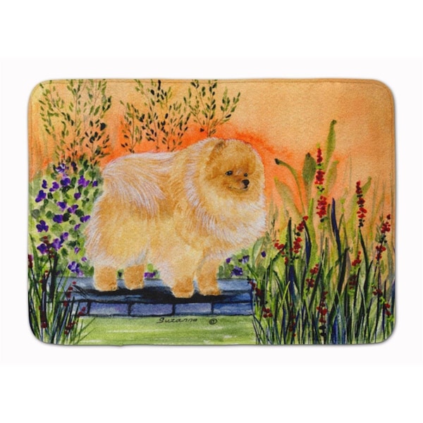Carolines Treasures Pomeranian Machine Washable Memory Foam Mat SS8161RUG - main
